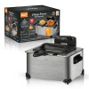RAF deep fryer, household small electric deep fryer, electric deep fryer, commercial fried dough stick and French fries machine, street stall skewer pot, constant temperature R.5249 details Picture